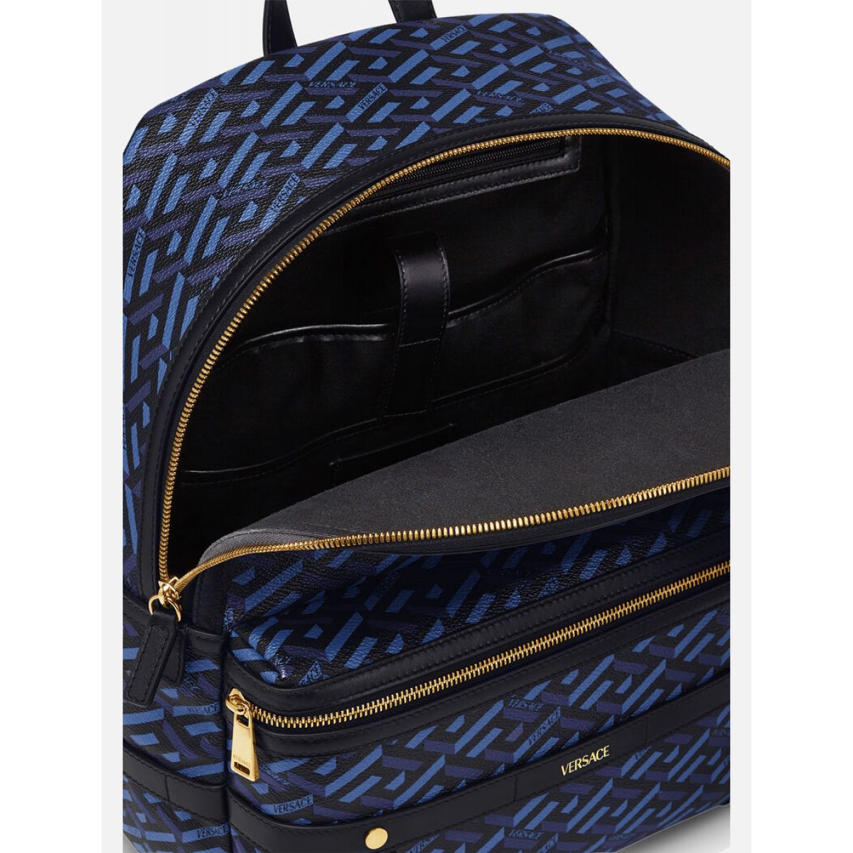 Рюкзак Versace La Greca Signature синий Рюкзак Versace La Greca Signature синий