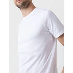 Футболка белая, однотонная, Regular Fit