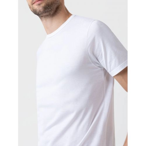 Футболка белая, однотонная, Regular Fit