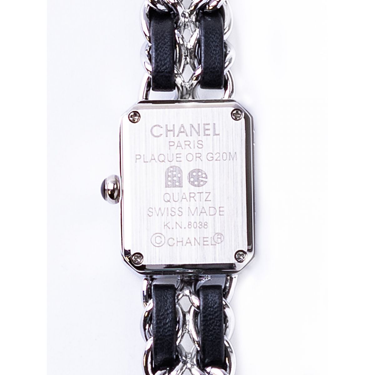 Наручные часы CHANEL Silver серебристый/черный Наручные часы CHANEL Silver серебристый/черный