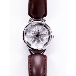Наручные часы Chopard SBR серебристый/коричневый