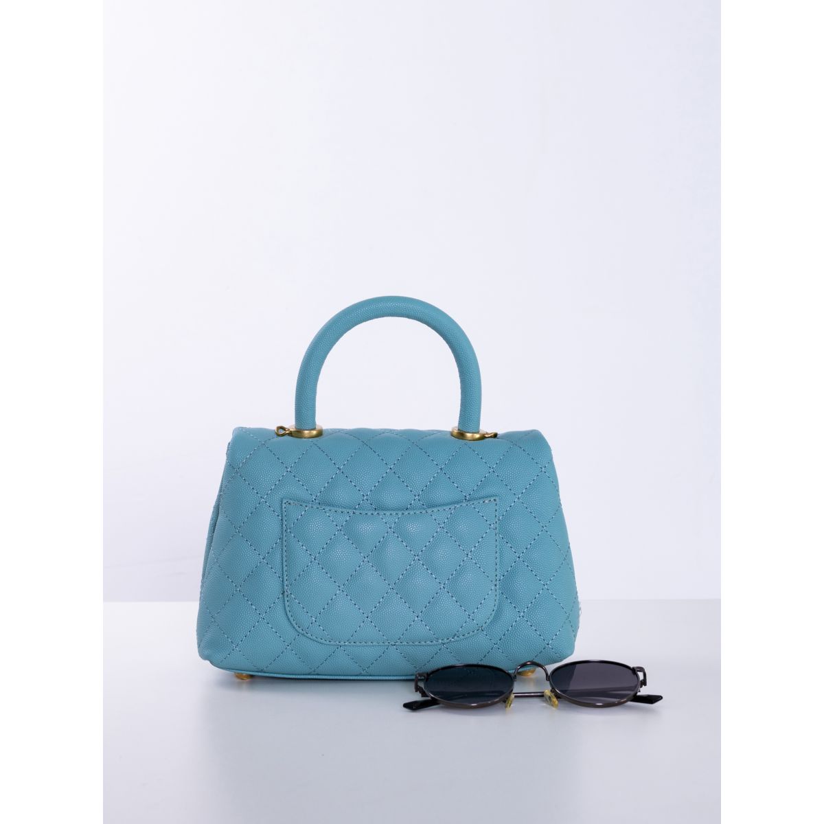 Дамская сумка Chanel Blue Caviar Leather Дамская сумка Chanel Blue Caviar Leather