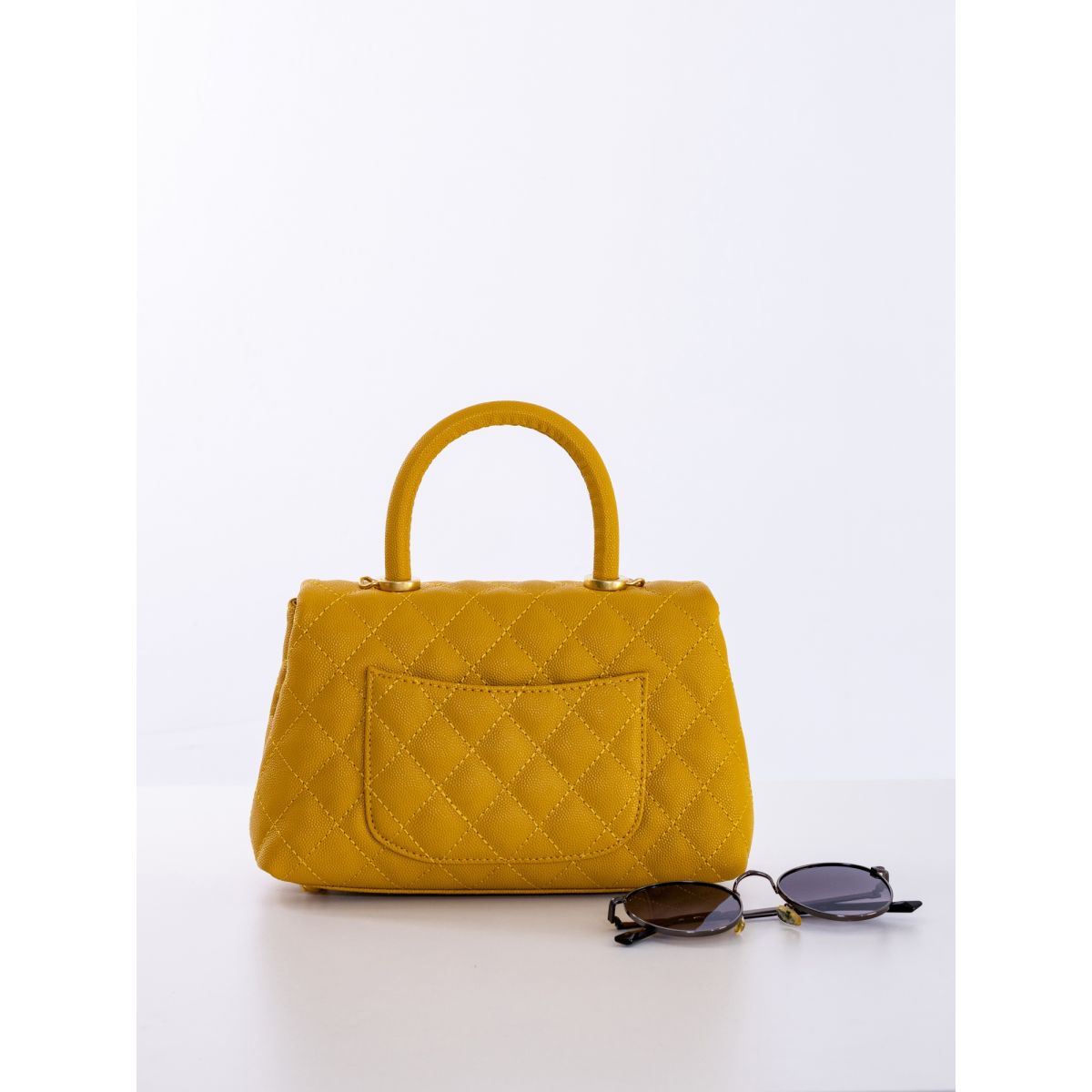 Дамская сумка Chanel Yellow Caviar Leather Дамская сумка Chanel Yellow Caviar Leather